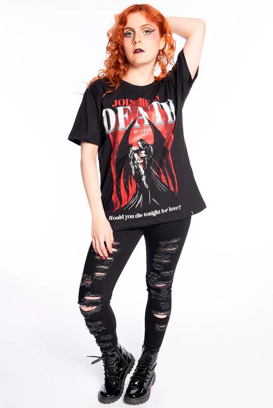 Camiseta Join Me In Death - Imagem 4