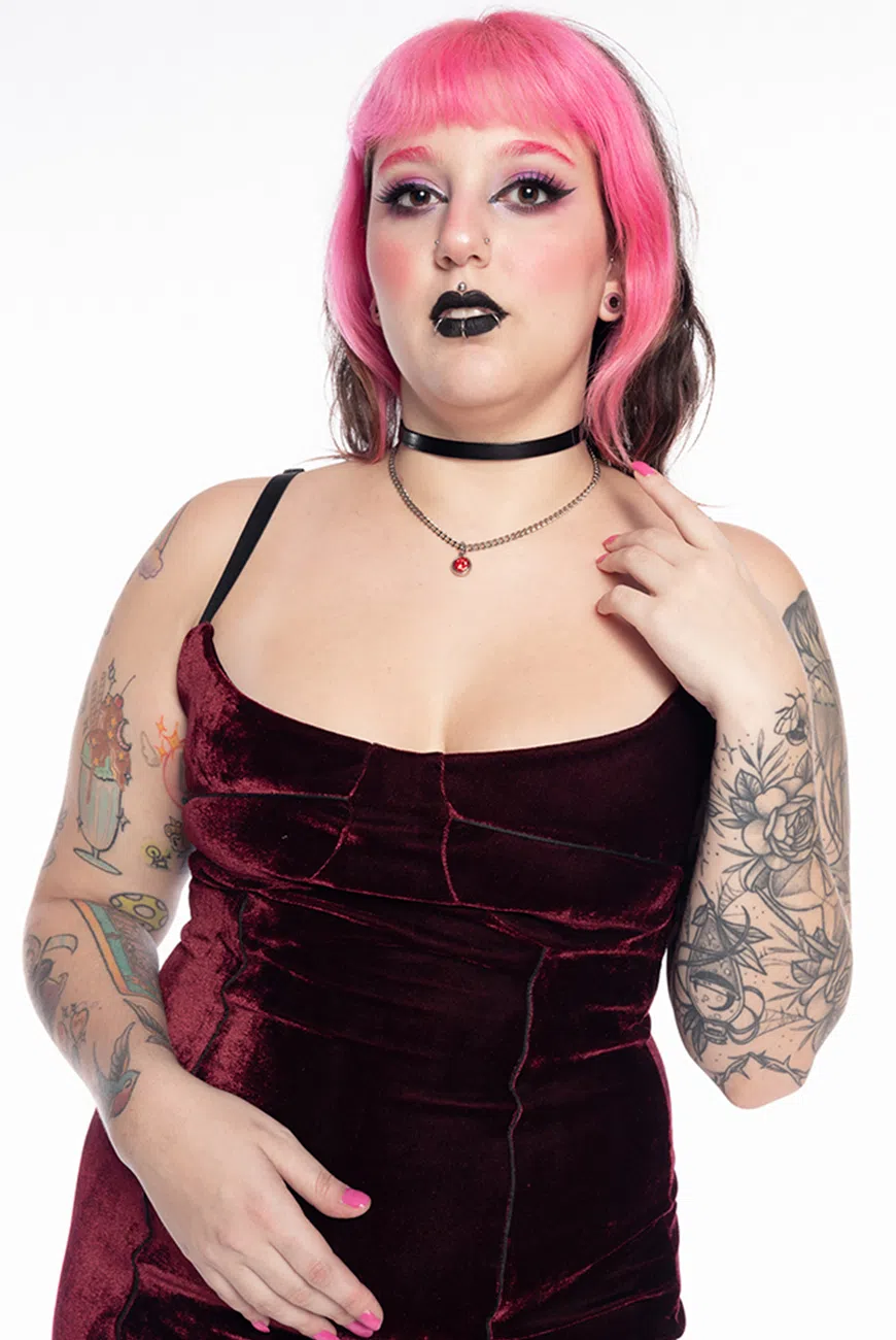 Gargantilha Choker Blood Drop - Imagem 2