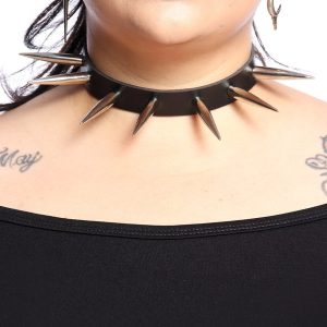 Gargantilha Choker Spikes Neo Punx