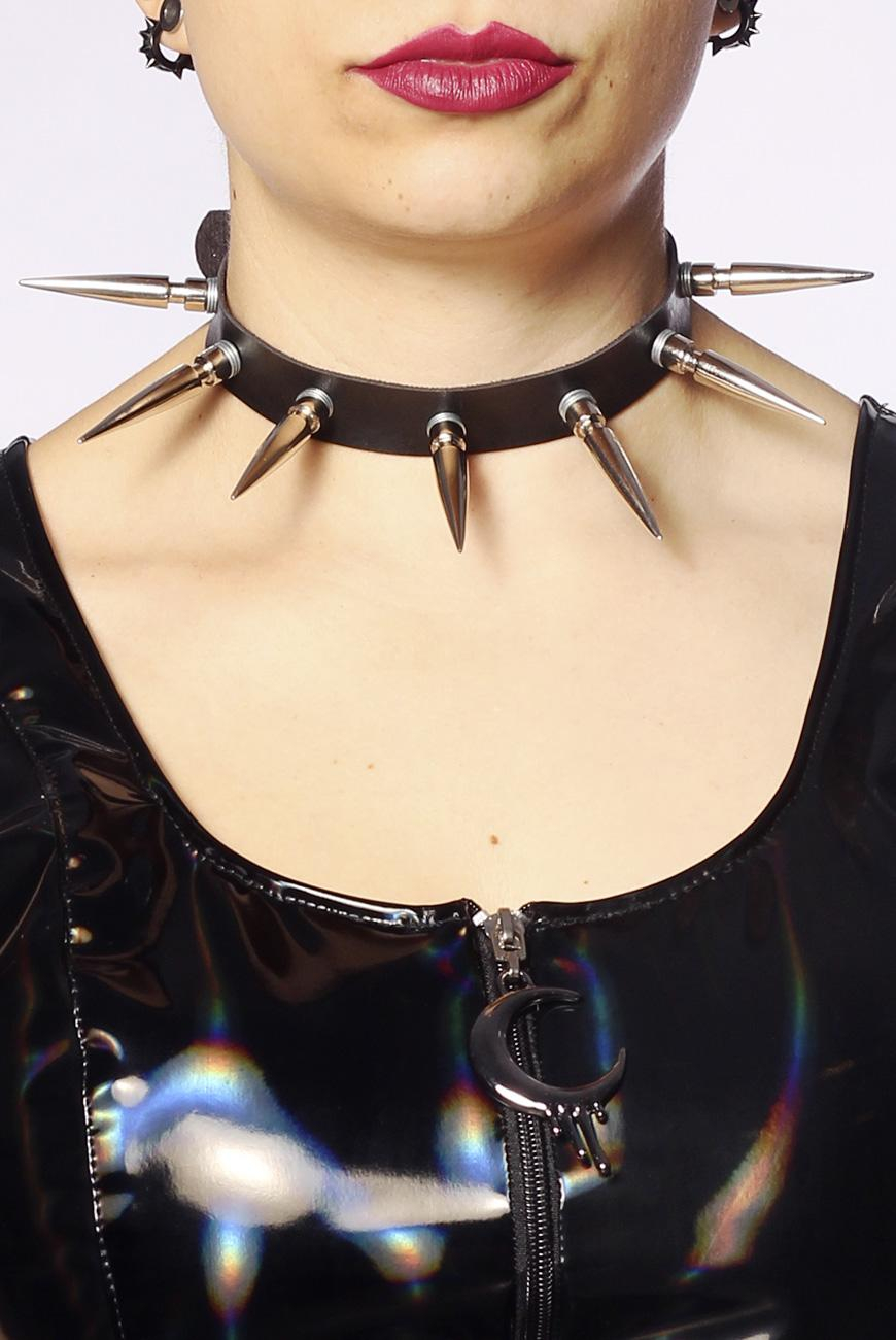 gargantilha_choker_spikes_punx_0-1.jpg Gargantilha Choker Spikes Punx - Imagem 1