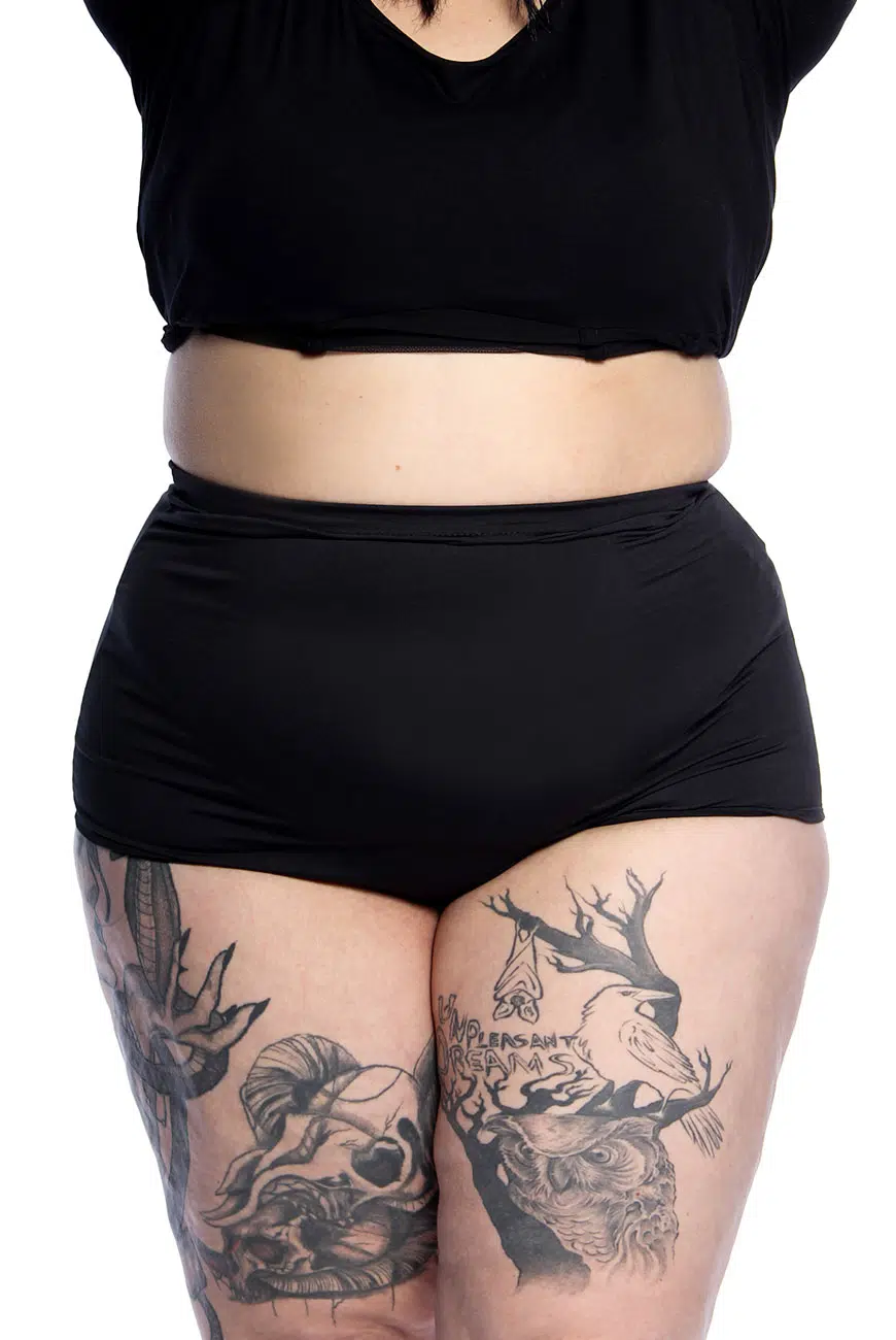 Hot Pants Cintura Alta Basics - Imagem 2