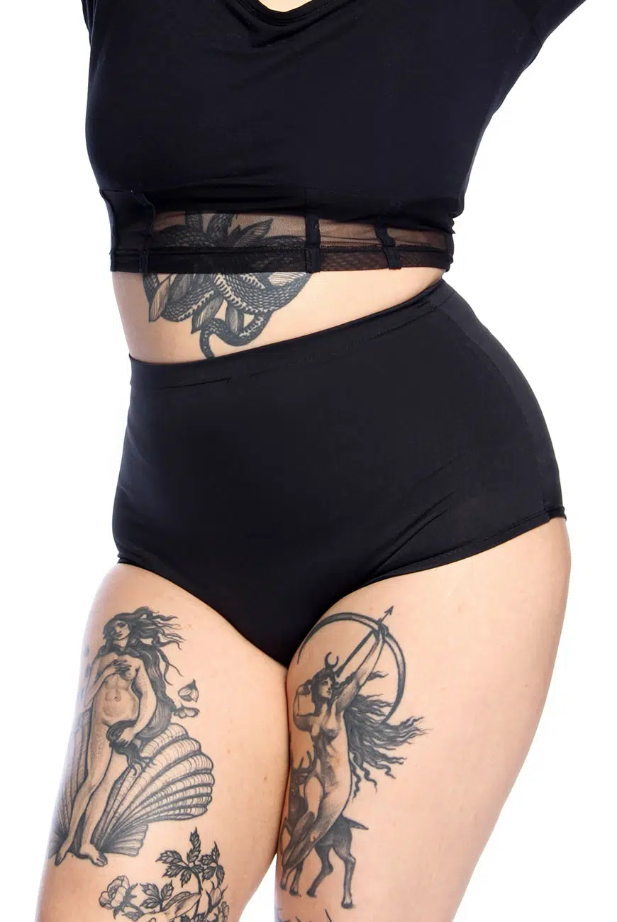 Hot Pants Cintura Alta Basics - Imagem 3