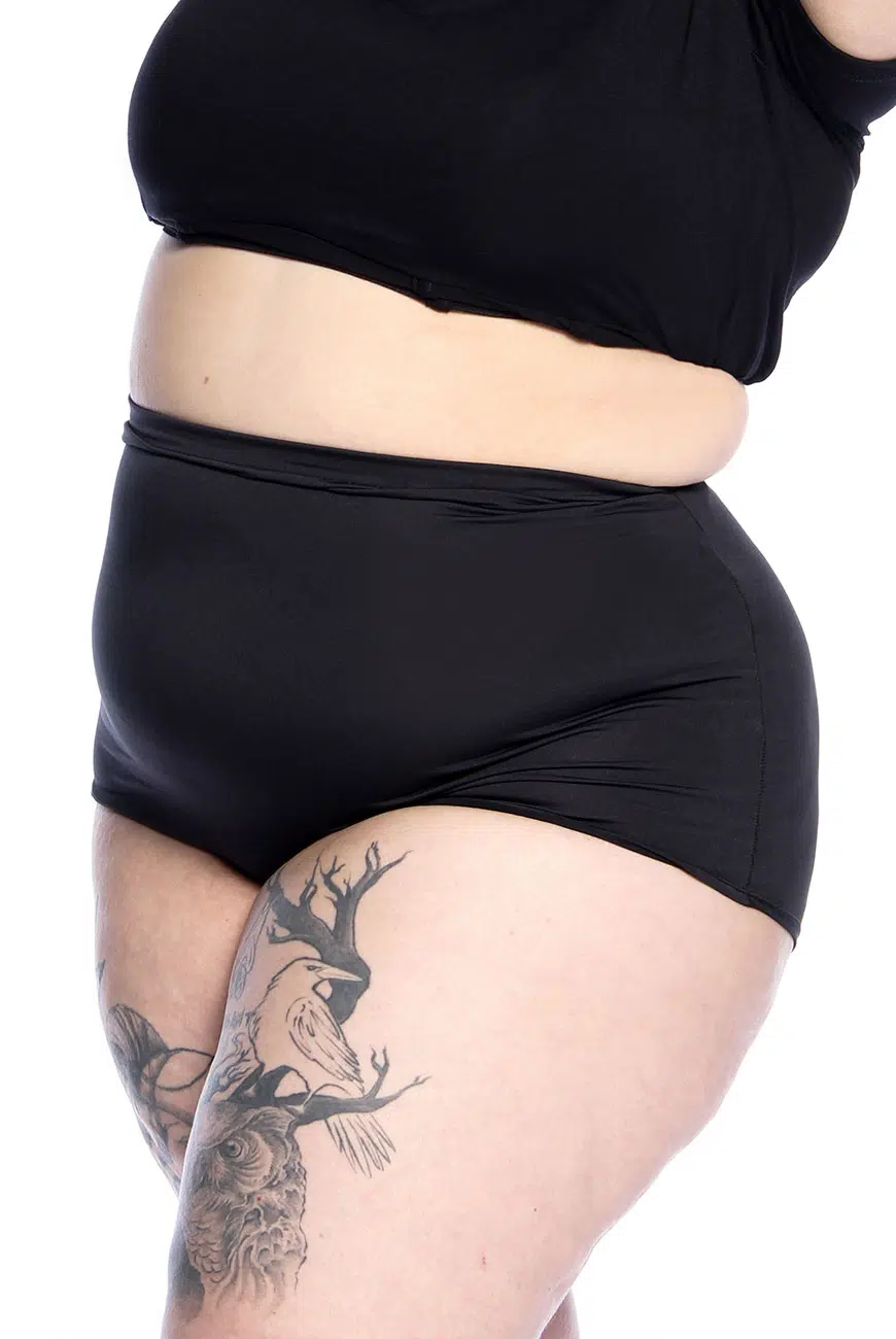 Hot Pants Cintura Alta Basics - Imagem 4