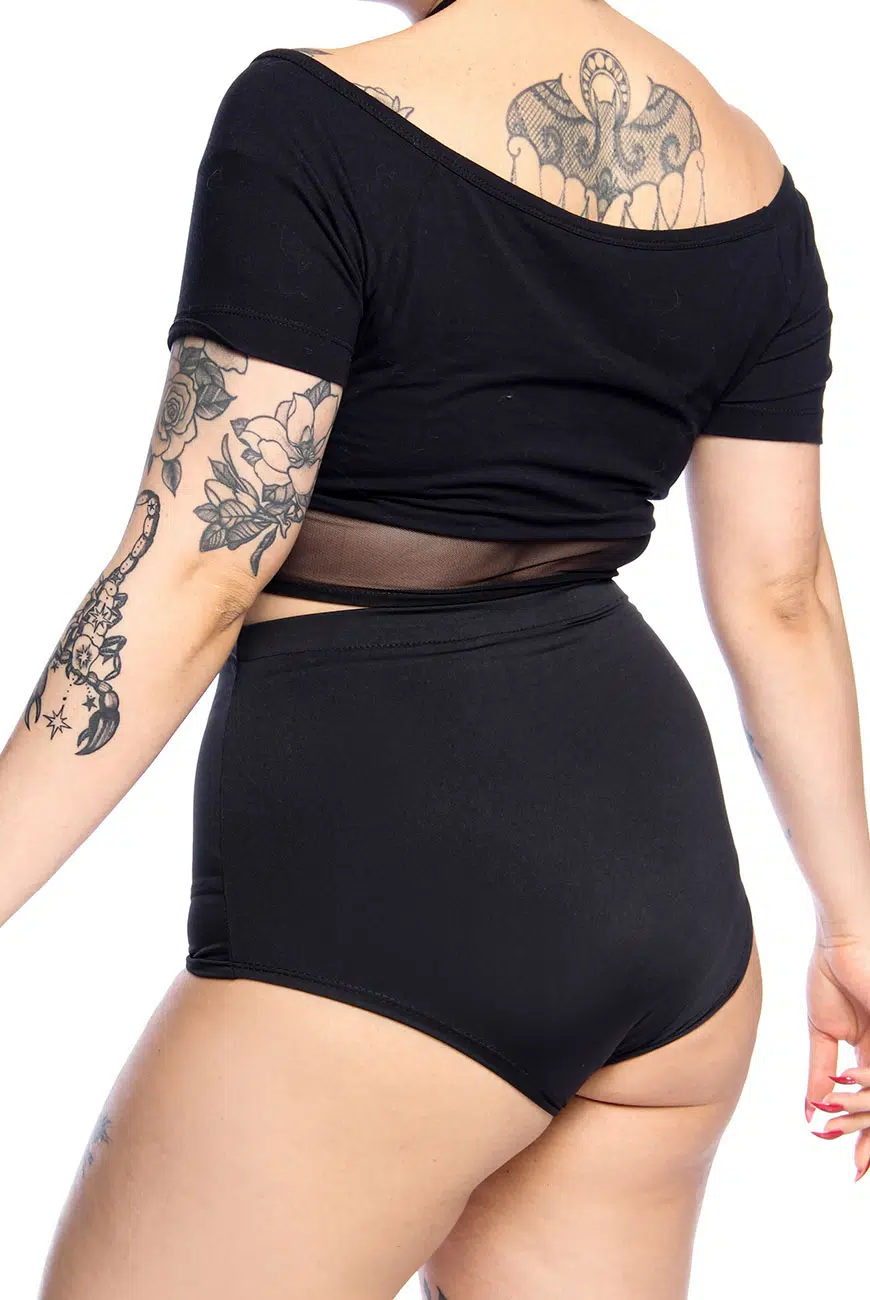 Hot Pants Cintura Alta Basics - Imagem 5