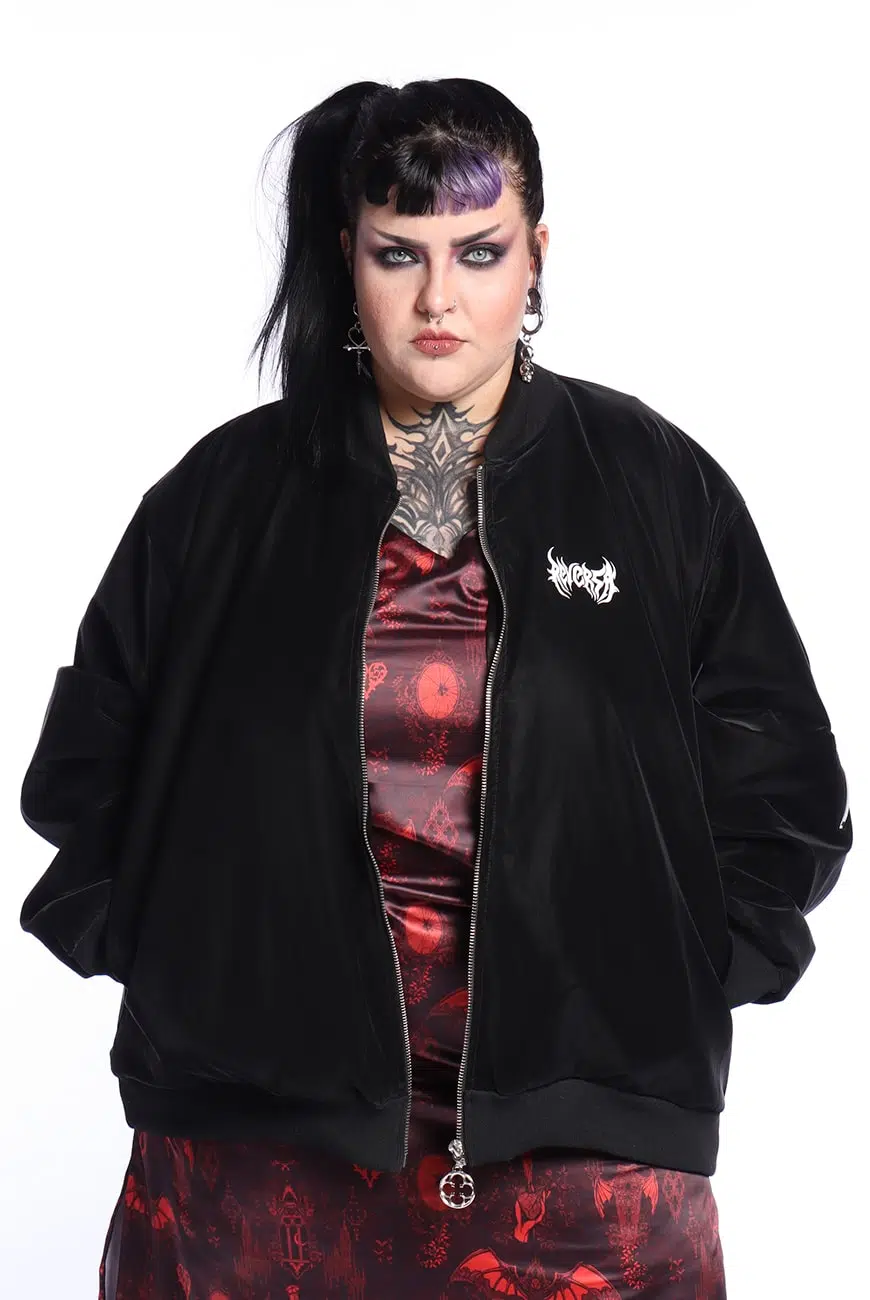 Jaqueta Bomber Preta Darkness - Imagem 4