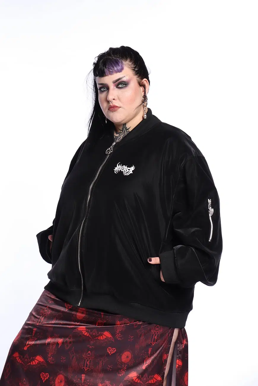 Jaqueta Bomber Preta Darkness - Imagem 10