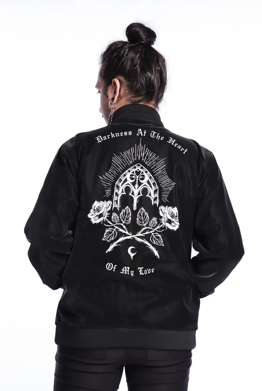 Jaqueta Bomber Preta Darkness - Imagem 12