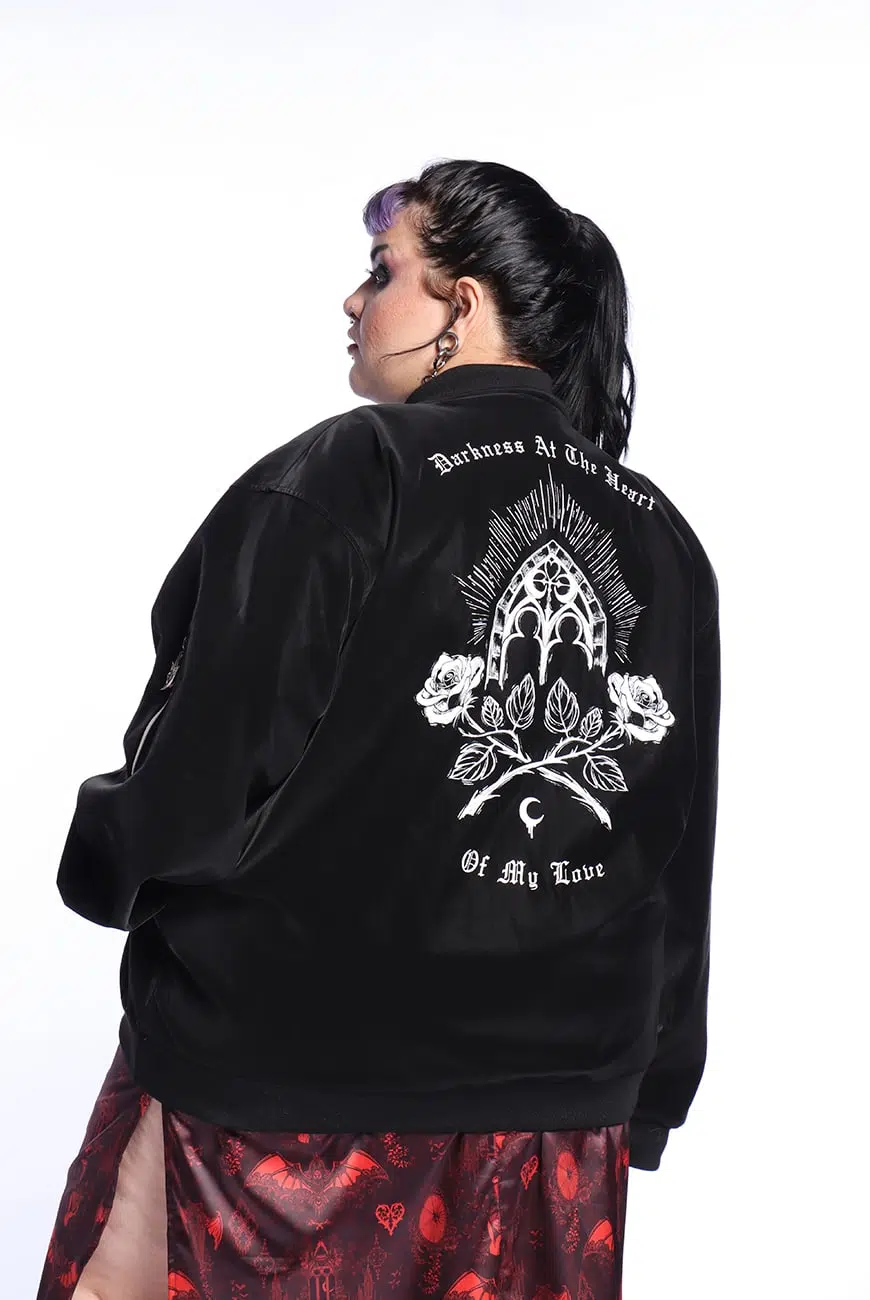 Jaqueta Bomber Preta Darkness - Imagem 13