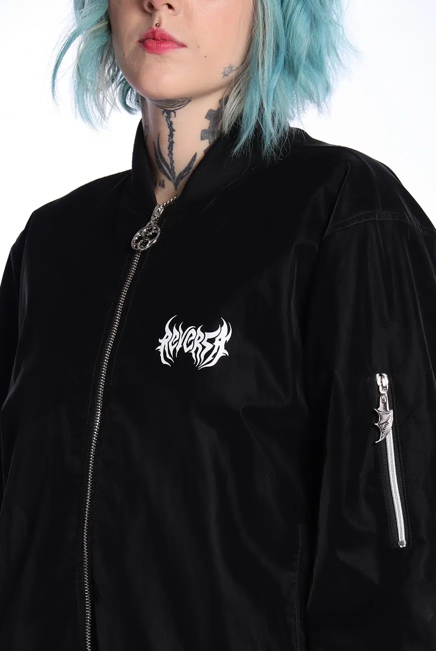 Jaqueta Bomber Preta Darkness - Imagem 15