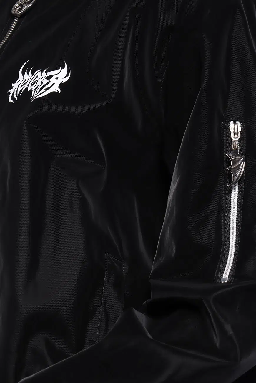Jaqueta Bomber Preta Darkness - Imagem 16