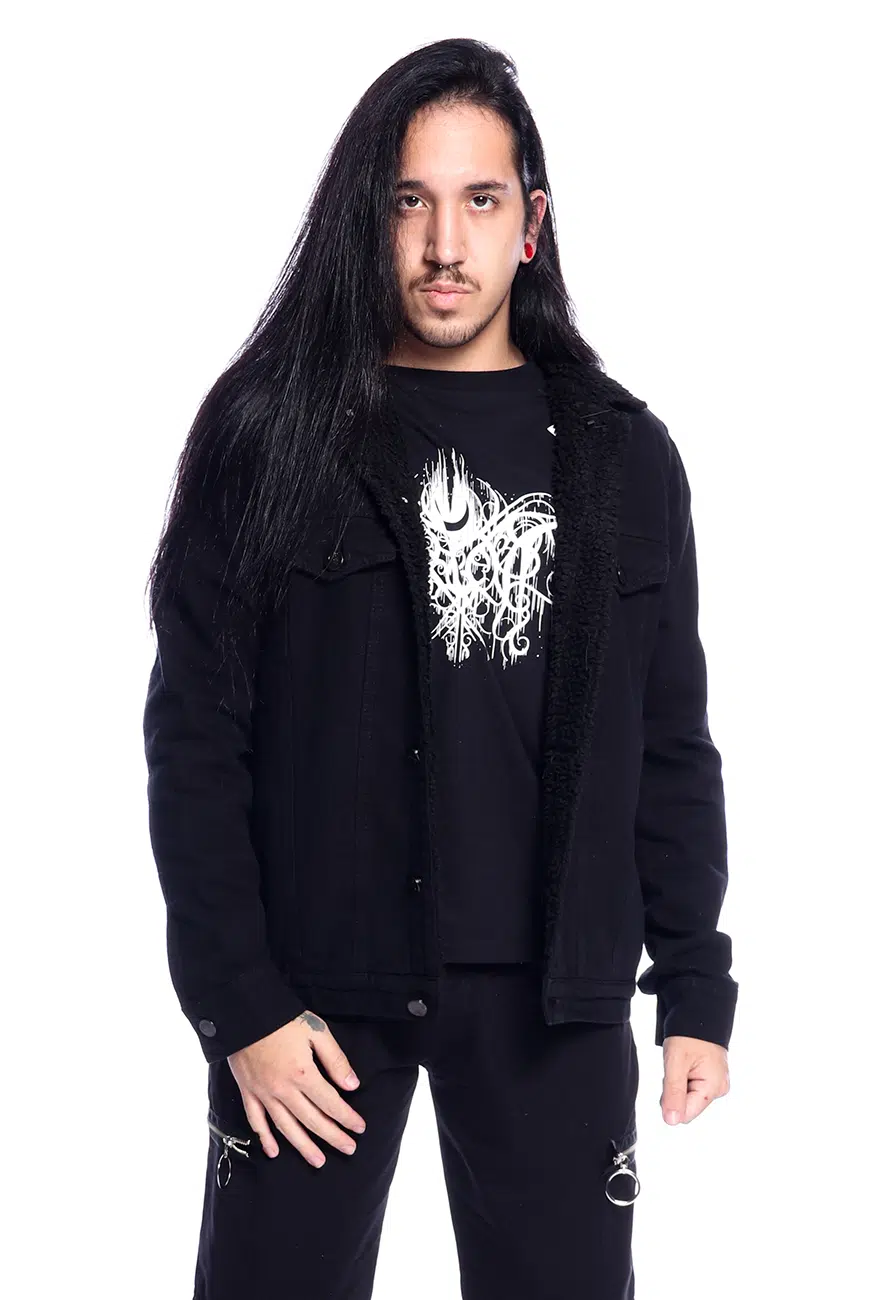 Jaqueta Oversized Preta Sherpa - Imagem 3