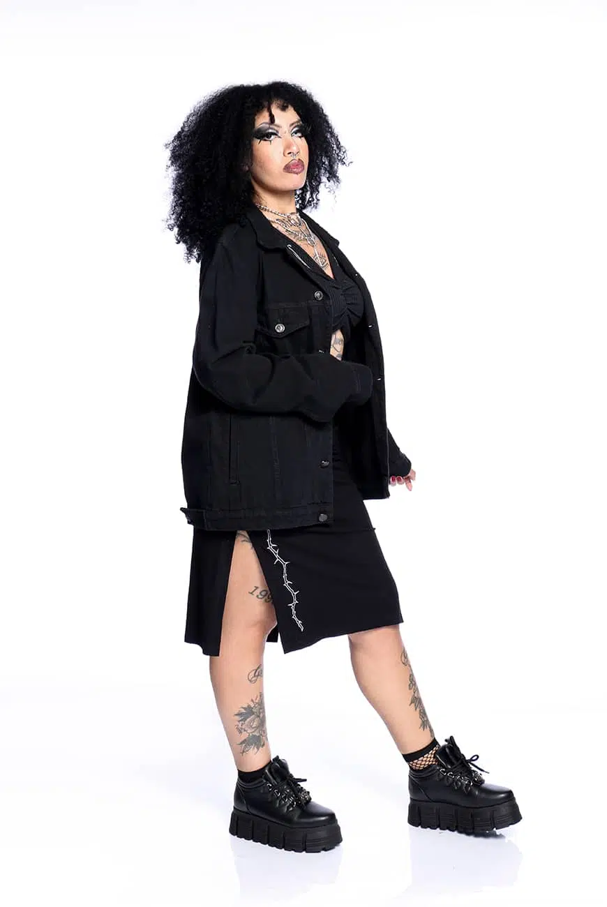 Jaqueta Sarja Oversized Nagini - Imagem 5