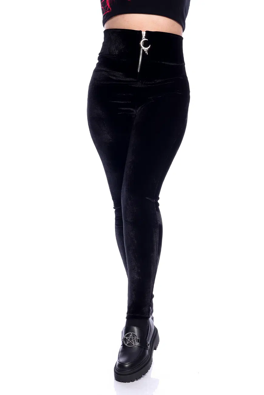 Legging Cintura Alta Velour - Imagem 2
