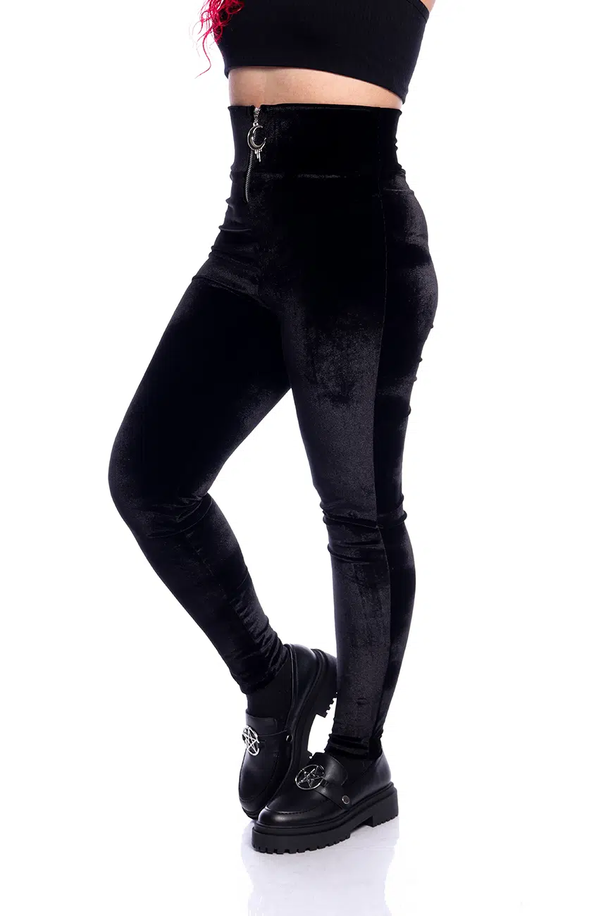 Legging Cintura Alta Velour - Imagem 5