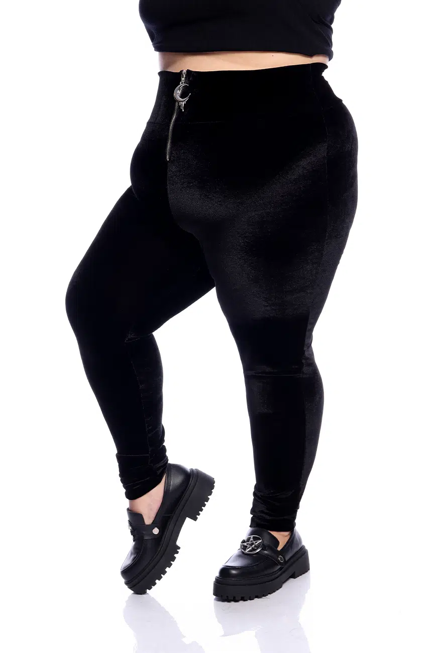 Legging Cintura Alta Velour - Imagem 6