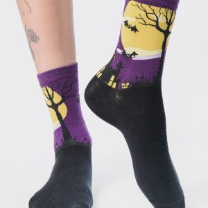 Meia Soquete Castelo Mal Assombrado