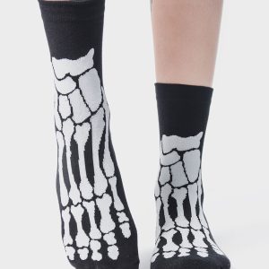 Meia Soquete Esqueleto