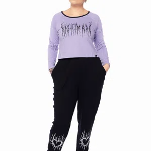 Pijama Longo Lavanda Nightmare