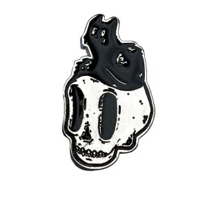 Pin Gato Caveira