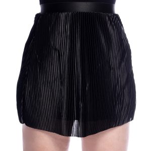 Saia Curta Plissada Trick