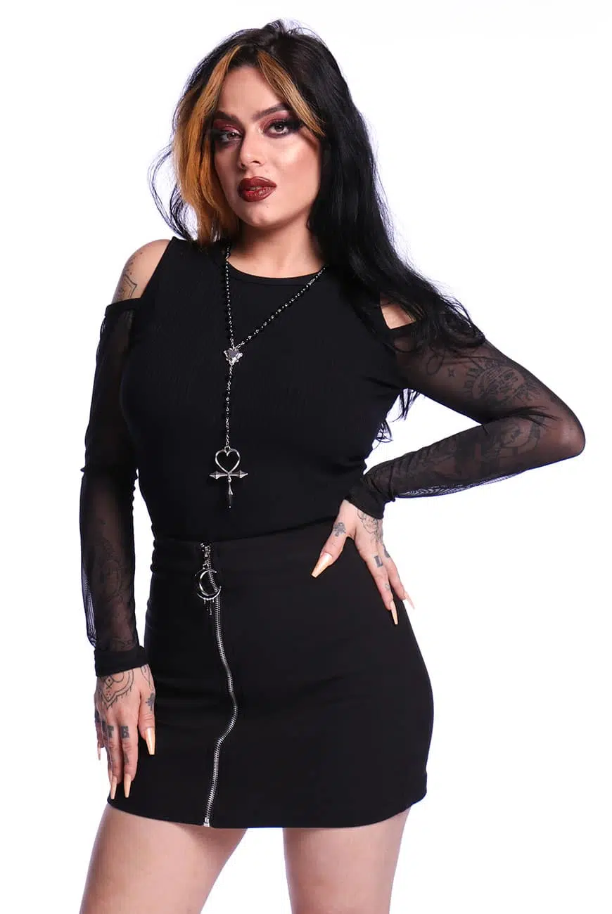 Saia Justa Black Moon - Imagem 4