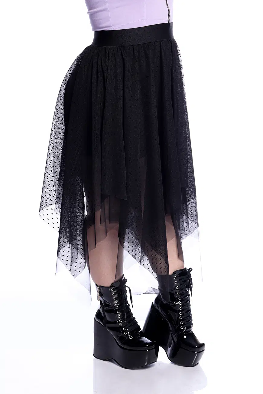 Saia Tule Pontas Imaginary - Imagem 4