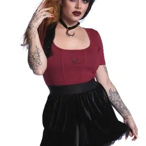 Shorts Veludo Preto Aura