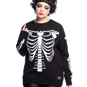 Suéter Tricot Esqueleto