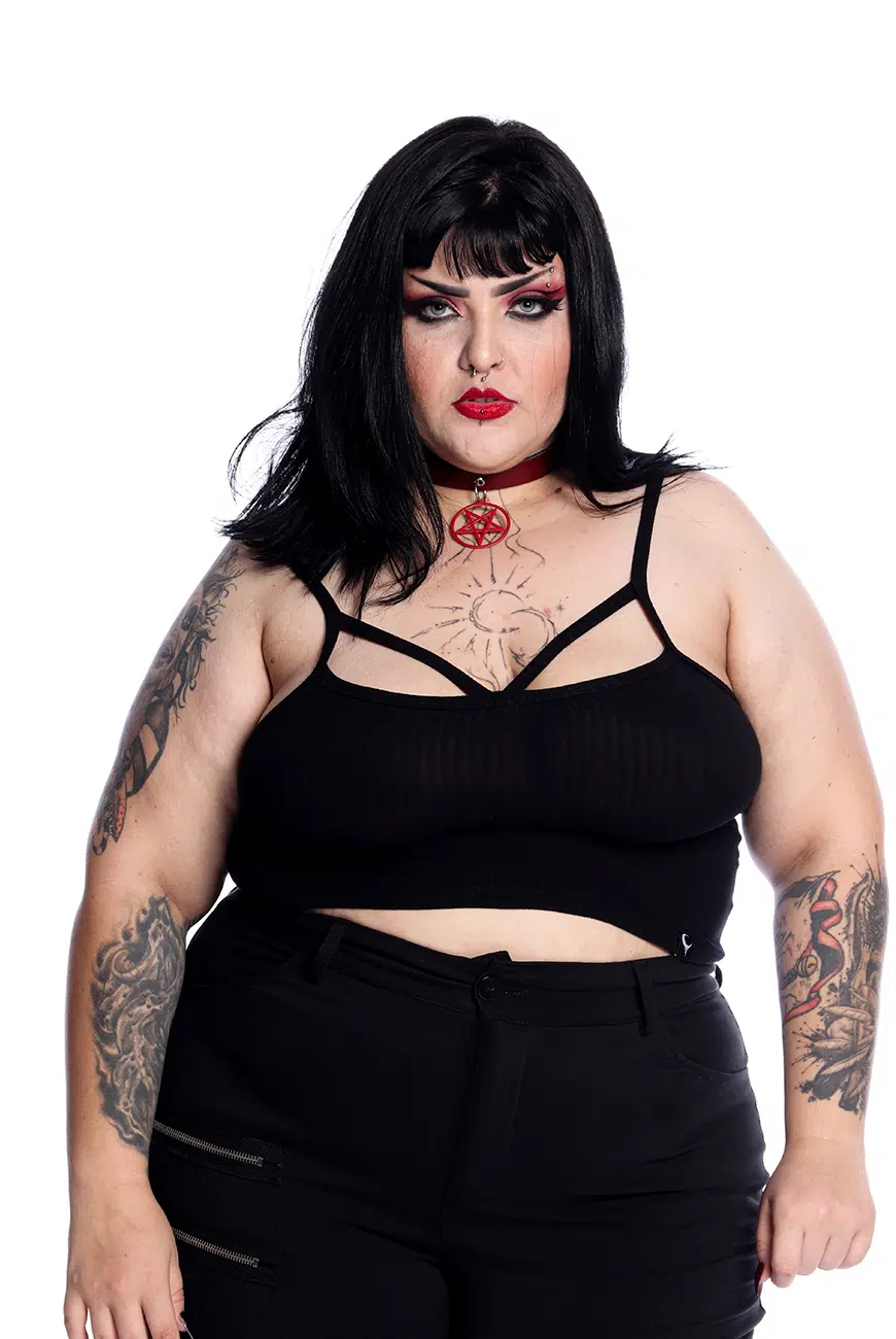 Top Canelado Strappy - Imagem 2