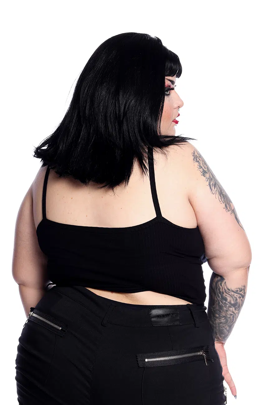 Top Canelado Strappy - Imagem 8