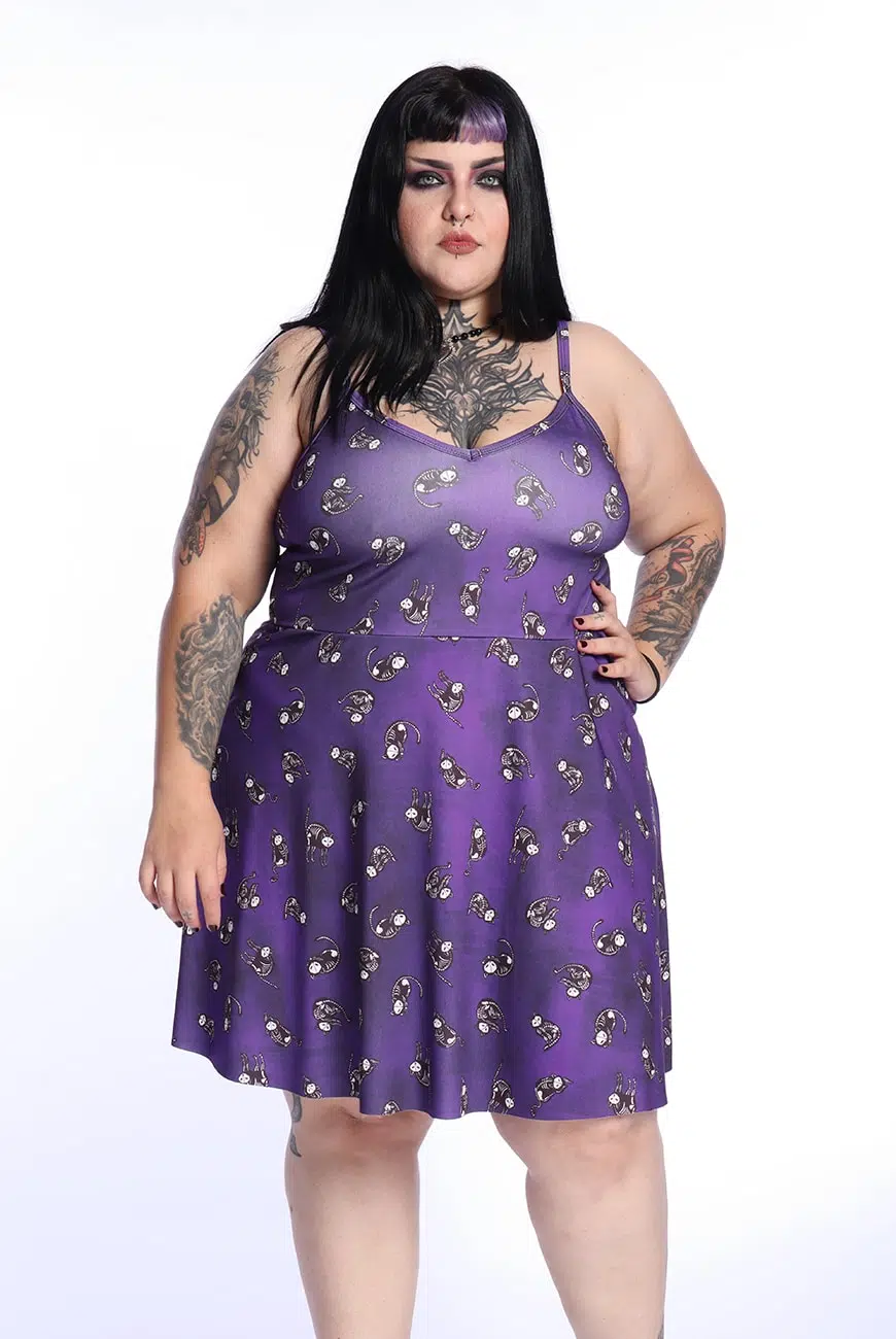 Vestido Alcinha Esquelegatos - Imagem 3