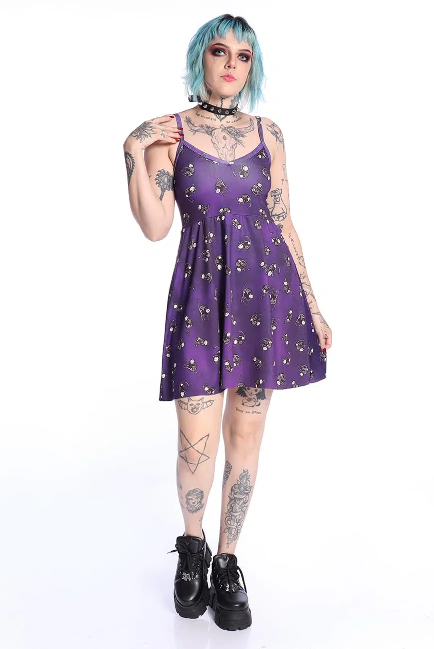 Vestido Alcinha Esquelegatos - Imagem 4
