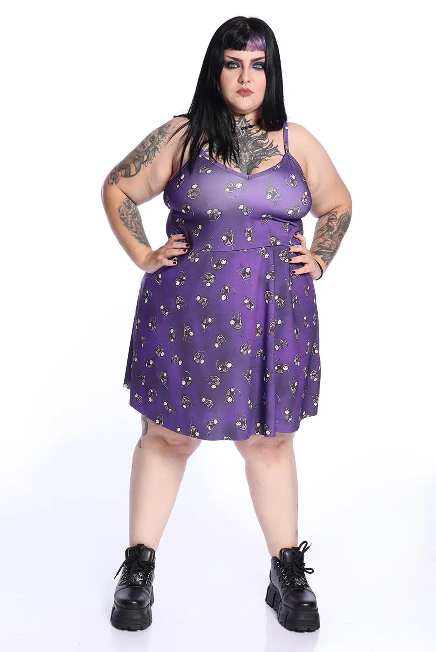 Vestido Alcinha Esquelegatos - Imagem 5