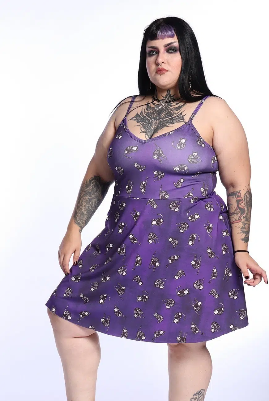 Vestido Alcinha Esquelegatos - Imagem 7