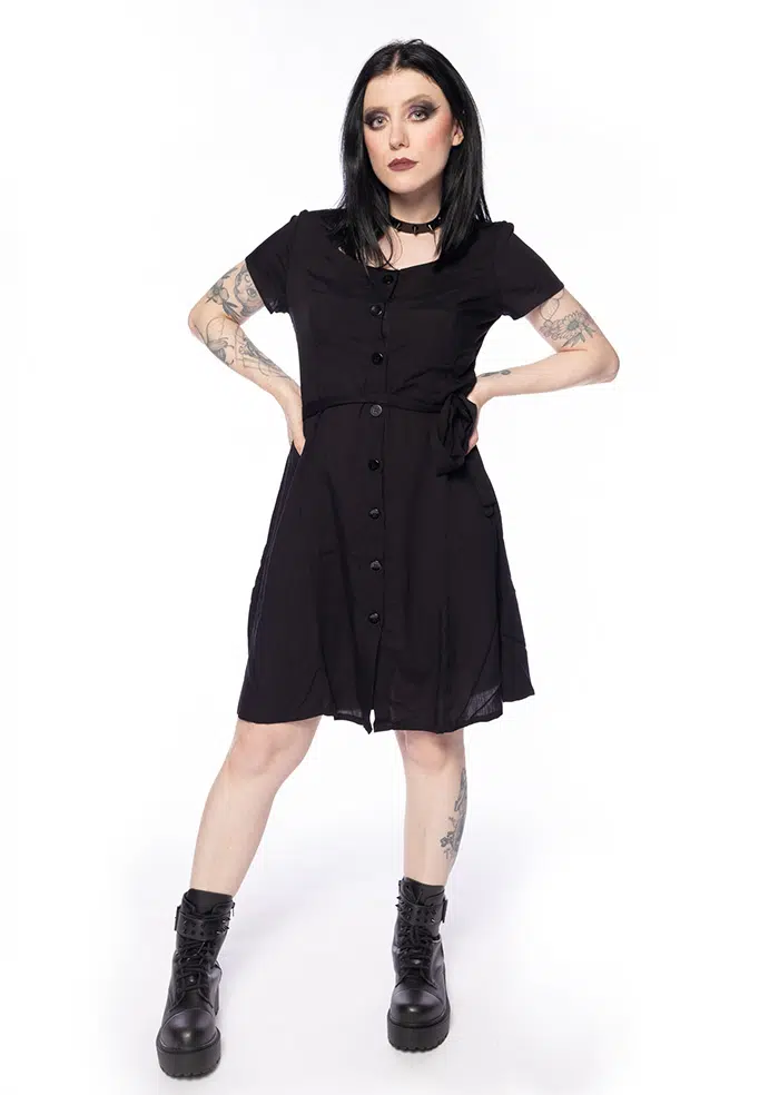 Vestido Botões Grunge - Imagem 2