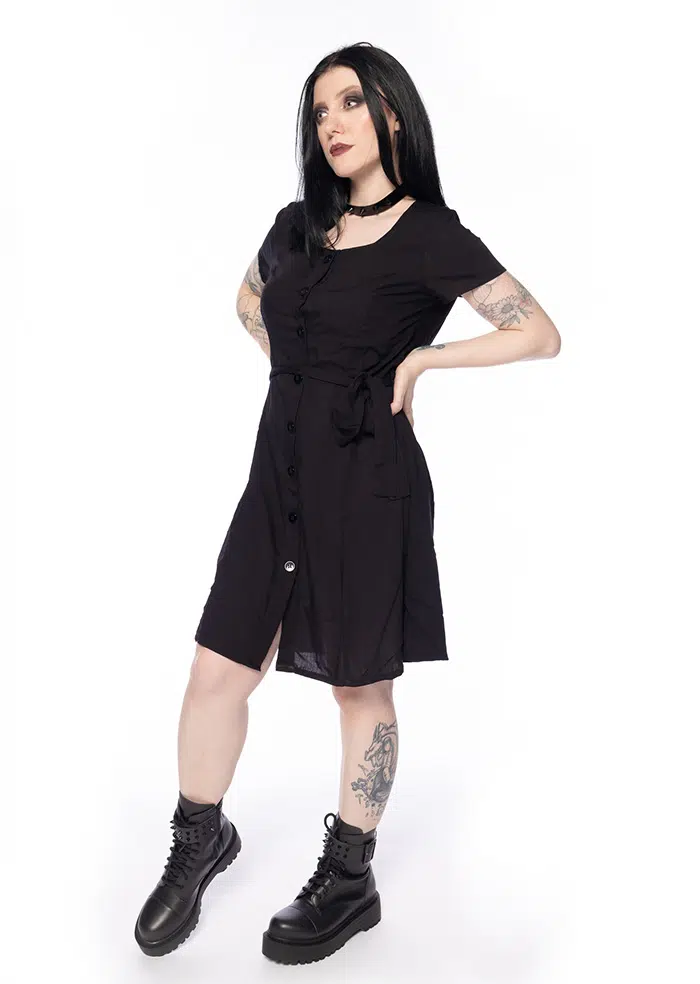 Vestido Botões Grunge - Imagem 3