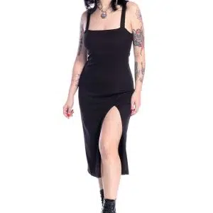 Vestido Canelado Maid