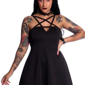 Vestido Godê Pentagrama Club