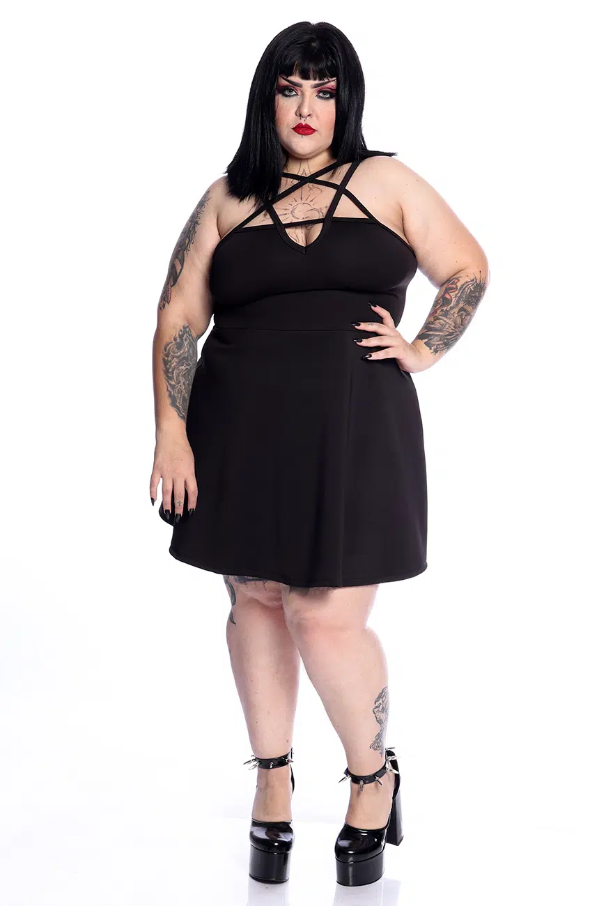 Vestido Godê Pentagrama Club - Imagem 5
