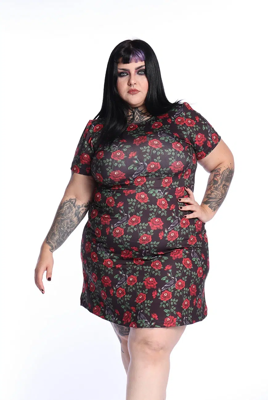 Vestido Godê Raven Garden - Imagem 3