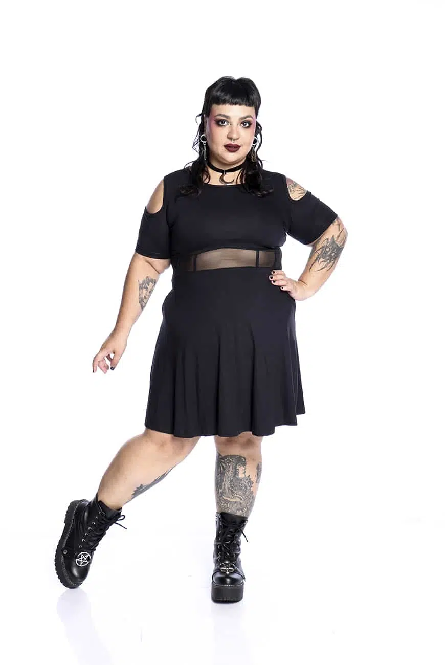 Vestido Godê Tule Strain - Imagem 8