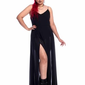 Vestido Longo Hot Pants Aconite