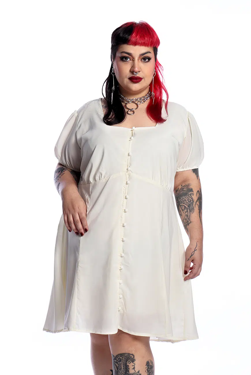 Vestido Phantasmagoria Off - Imagem 3