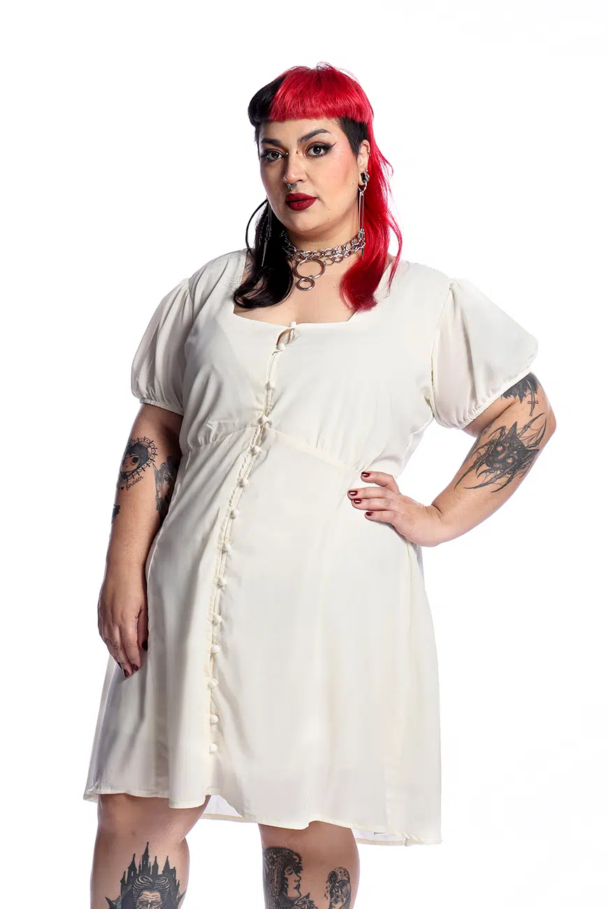 Vestido Phantasmagoria Off - Imagem 5