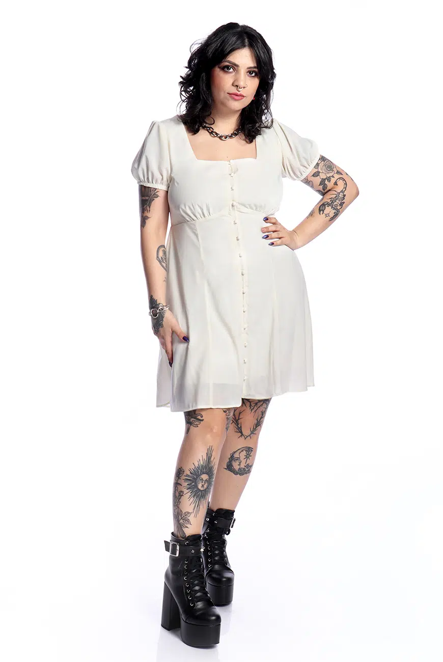Vestido Phantasmagoria Off - Imagem 7