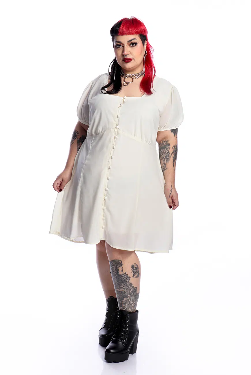 Vestido Phantasmagoria Off - Imagem 8