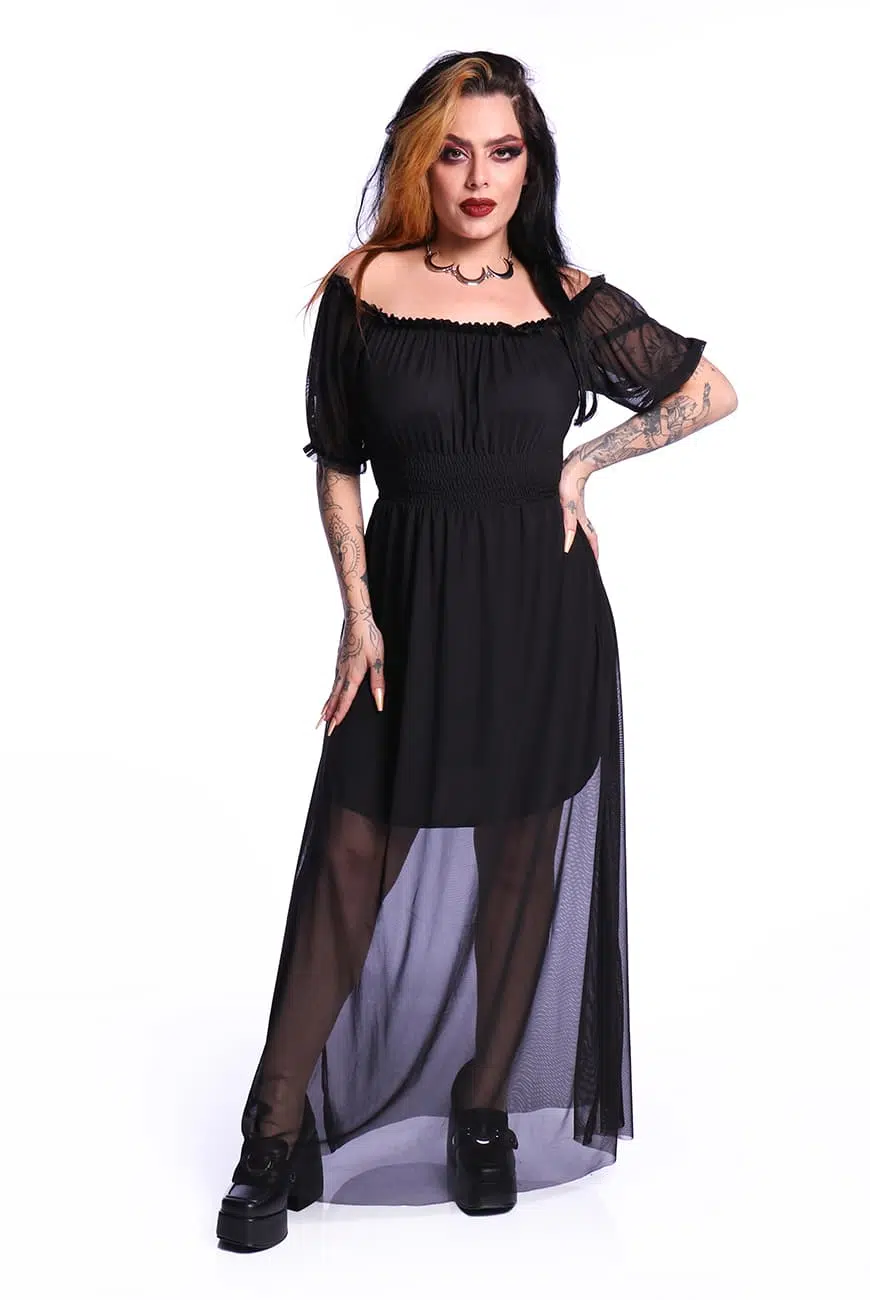 vestido-tule-sweet-claudia-00.jpg Vestido Tule Sweet Claudia - Imagem 1