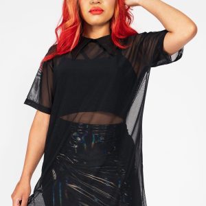 Vestido Camiseta Tule Dusk