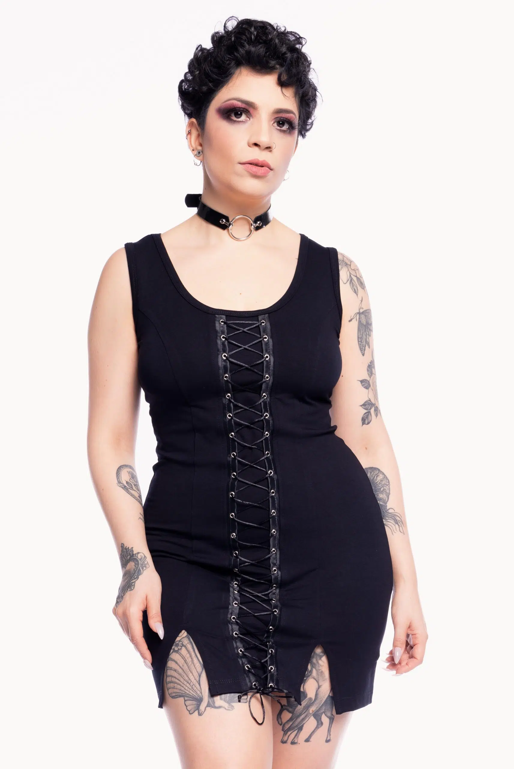 Vestido Justo Amarração Maiden - Imagem 1