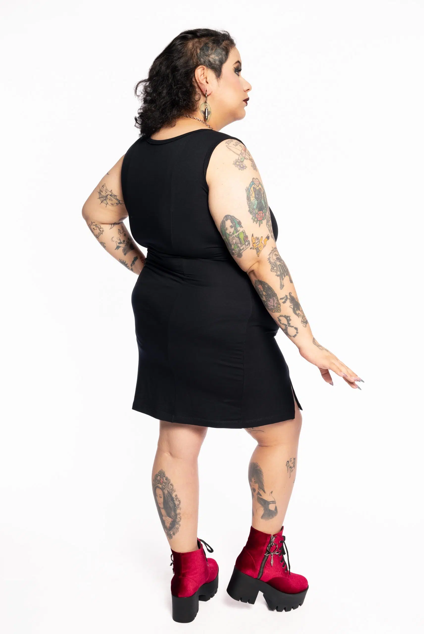 Vestido Justo Amarração Maiden - Imagem 6